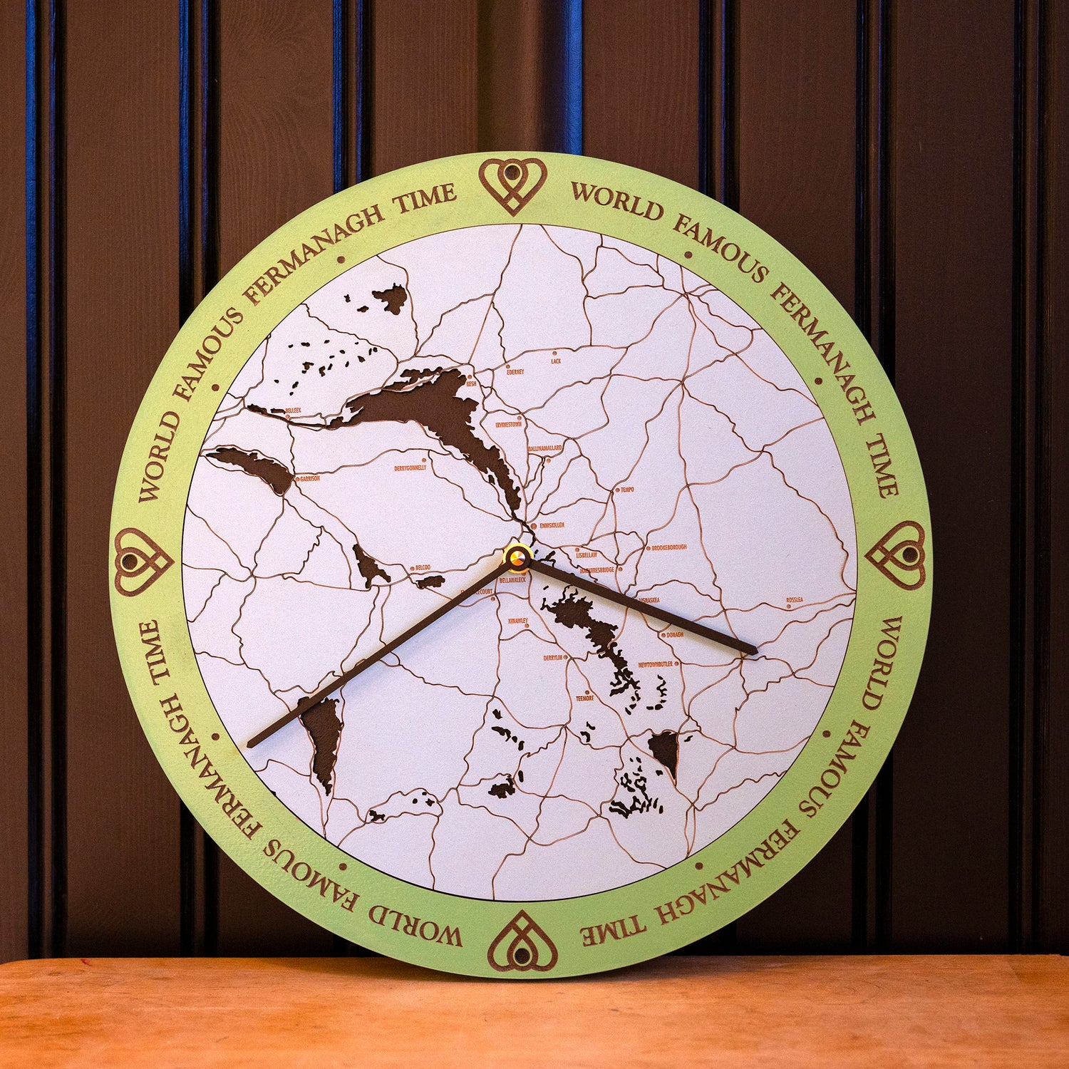 unique Fermanagh time wall clock