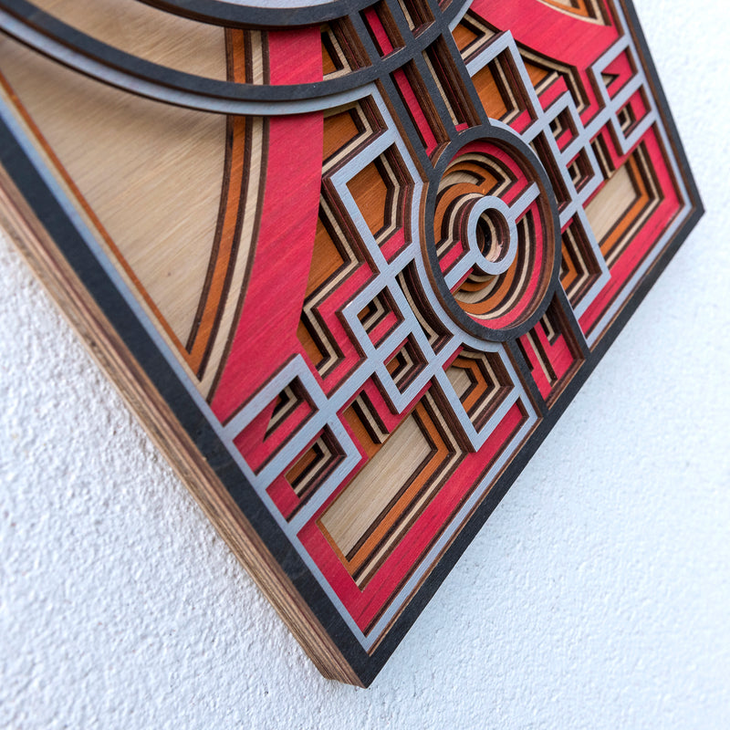 Mac2. Original gothic, Celtic and modern art style layered ark work. Named after Macintosh