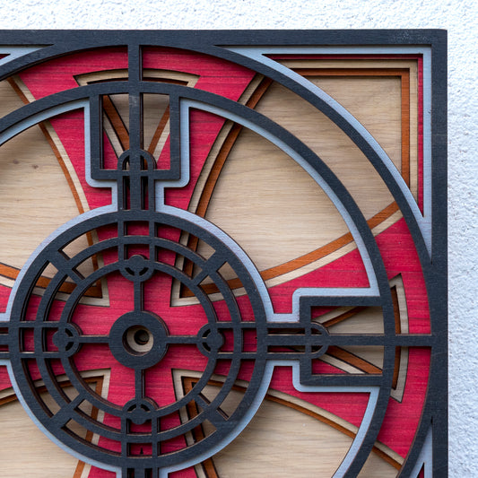 Mac2. Original gothic, Celtic and modern art style layered ark work. Named after Macintosh