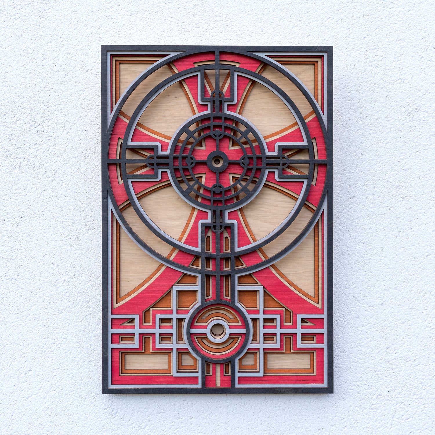 Mac2. Original gothic, Celtic and modern art style layered ark work. Named after Macintosh