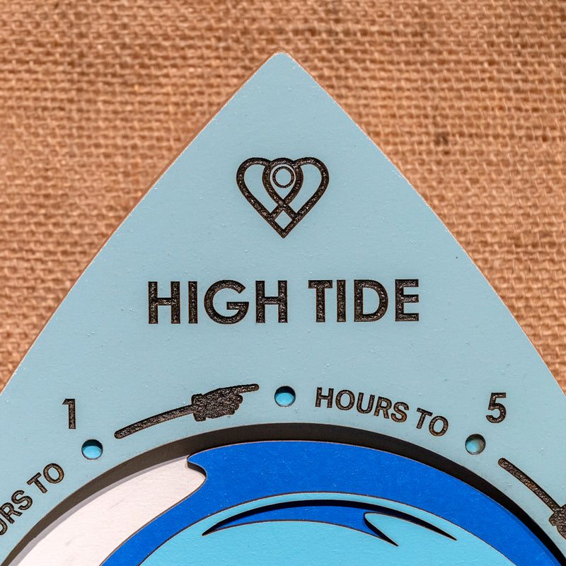 Sligo tide clock for beach walks and surf